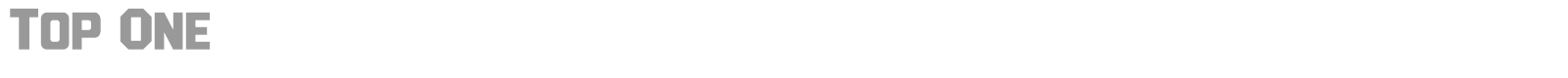 Top One font preview